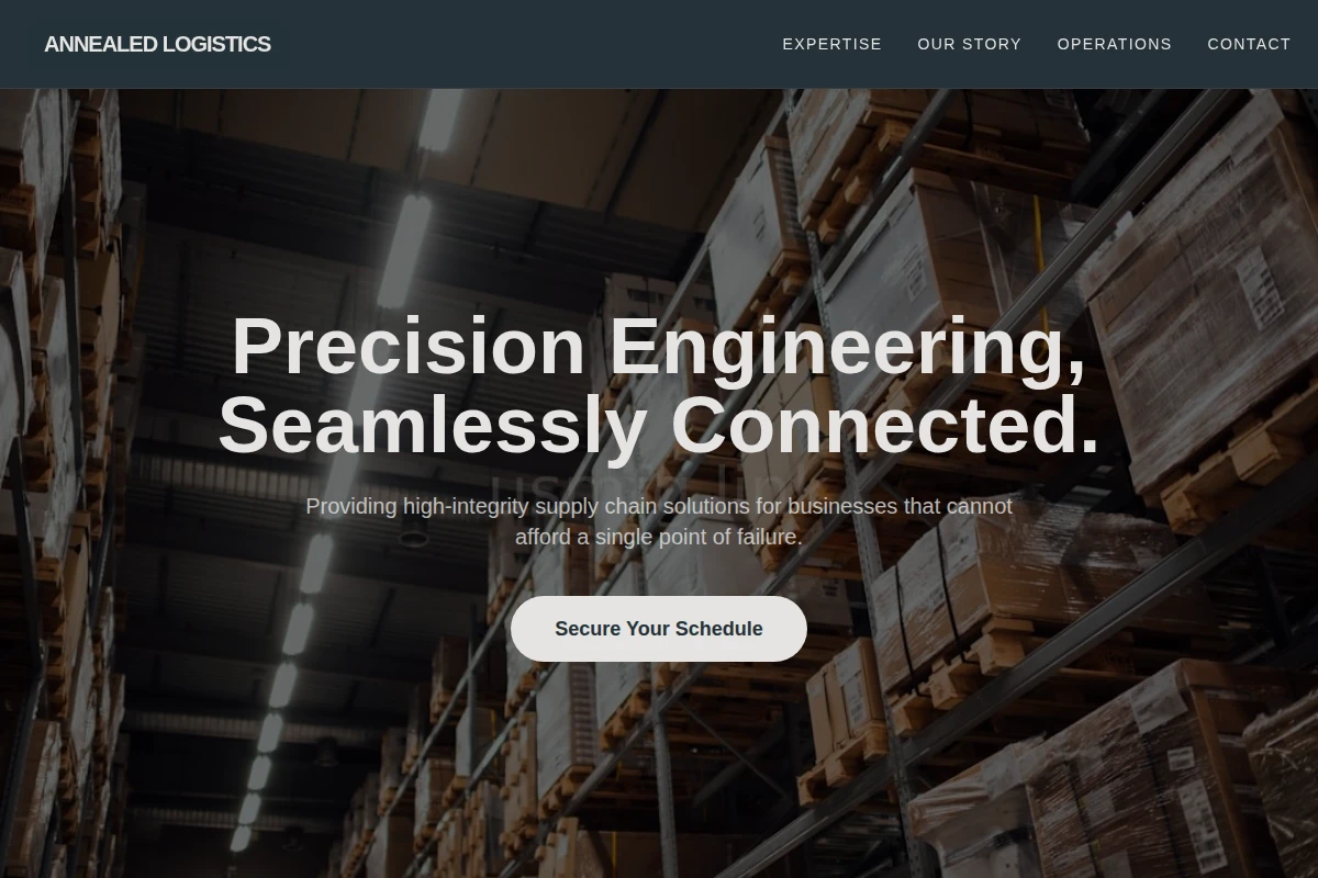 Annealed Logistics